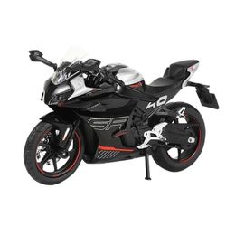 1:12 450SR Racing Alloy Metallic Model Black Skaala 1:12 RC Runko, Alumiiniviimeistely, Yhteensopiva 450SR:n kanssa, Kilpamalli