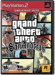 Rockstar Grand Theft Auto San Andreas PS2 -peli (alue lukittu/NTSC)