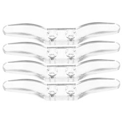 Winomo 4kpl Blind Cord Winders Roller Curtain Hooks Roller Curtain Positioning Hooks Blinds Repidikkeet 8.20X1.50X1.20CM