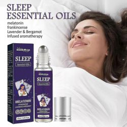 South Moon sleep roller ball eteerinen öljy auttaa nukkumaan nopeasti, lievittää ahdistusta ja hieroo kasvien eteerisiä öljyjä