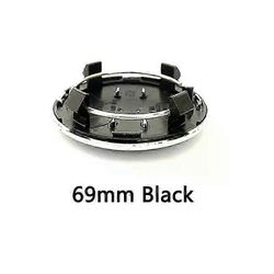 4kpl 135mm 69mm 68mm 61mm 60mm harmaa musta auton pyörän keskikorkit vanteen napa kansi pölytiivis merkki tunnus logo automaattiset lisävarusteet M...