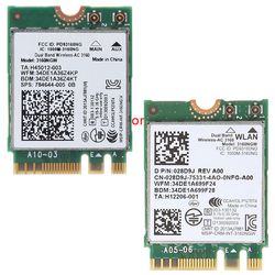 Langaton-AC 3160 3160NGW kaksikaistainen Bluetooth-yhteensopiva 4.0 NGFF Wifi Valkoinen