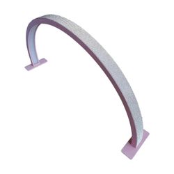 Half Moon kynsipöytävalaisin LED-manikyyri pöytävalaisin kulmakarvoille ripsienpidennys musta Vaaleanpunainen strassi 40cmx13cmx20cm