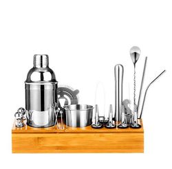 Handuo Rustfrit Bartender Kit-21-stykke Cocktail Shaker Sæt - Bar Tools 750ML