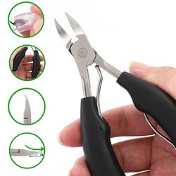 Nail Clippers Tykke negle Indgroede tånegle Nippers Cutters Dead Skin Dirt Remover Pedicure Care Tool