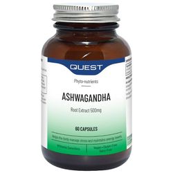 Quest Vitamins Quest-vitamiinit Ashwagandha-kapselit 60 (3GB9C5499-1)