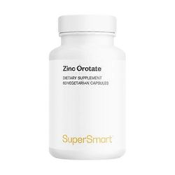 SuperSmart SA SuperSmart Zinc Orotate -ravintolisä - 60 kasviskorkkia