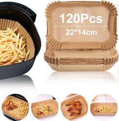 Pakkaus 100 leivinpaperia, ilmakeitintä, leivinpaperia, ilmakeitintä, tarttumatonta kertakäyttöistä paperia, vuorausta, leivintarvikkeita, leivinpa...