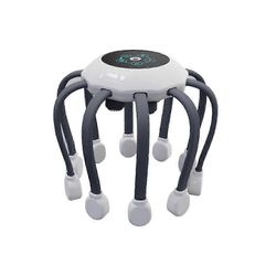 Sähköinen päähierontalaite Mustekala Päänahan hieronta Musiikki 5 tilaa 14 Värisevät kontaktit Punainen valohoito SZRH AF