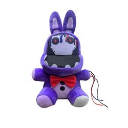 Five Night At Freddy Fnaf Pehmolelut pelinukke 18-30 cm Bonnie Bear Foxy Cartoon Täytetyt nuket Freddy lelut Kallo violetti kani 28cm