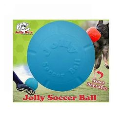Jolly Pets Jolly Soccer Ball Small (6") sininen, 1 count