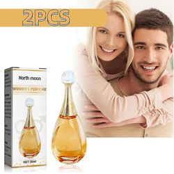 2stk Ladies Parfume Æterisk olie Duft Varig parfume