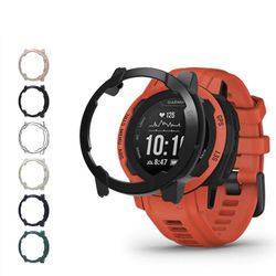 Garmin Instinct 2 Katso naarmuuntumaton kotelon puskurikotelon rungon kansi Sininen
