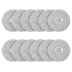 12 pyyhkeen pakkaus X10+& L10S Ultra/L10 Ultra -robottipölynimurille, mikrokuituisille märkämoppityynyille Kuten