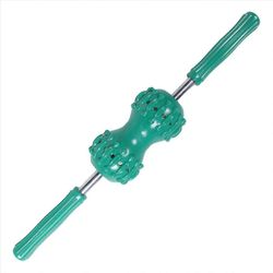 Monitoiminen magneettinen hierontarulla Lihasten helpotus selkärangan puristava hierontarulla takaolkapäälle Vihreä