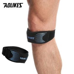 Sport dobbelt handling knærem støtte band knæ brace beskyttelse smertelindring patella tendinitis brace sundhed 7921 a