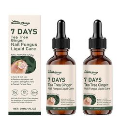 7 päivää teepuu inkivääri kynsisienihoidot ravitsevat vahvistavat kynnet neste terveempään kasvuun 2pcs