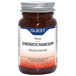 Quest Vitamins Quest vitamiinit synergistinen magnesium väli lehdet 60 (601389)