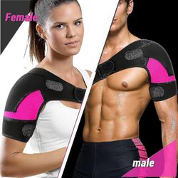 Olkapääside naisille - Neopreeni - Kaksinkertainen säädettävä olkanivelen tuki - Vammojen ehkäisy ja urheiluvammojen toipuminen - Niveltulehduksen ...