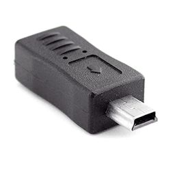 Micro-usb Mand til Mini Usb Hunadapter T-port Adapter