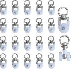 20 Pakkaa metallikiskorullat, verhokiskot, liukumäet, verhorullat, verhokiskorullat, verhokiskorullat, suihkuverhopurjelentokoneet, curtai