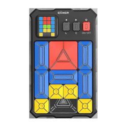 Giiker Super Slide Puzzle Game, yli 500 päivitettyä haastetta Aivojen teaser-palapelit, oppiva matkamatkan varsilelut, syntymäpäivälahjat kaikille A