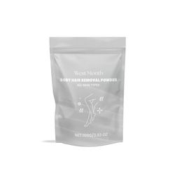 Body Hair Removal Powder, 100g karvanpoistojauhe naisille & miehille, luonnolliset ainesosat Mild No Stimulation 1 kpl