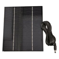 Generic 6w 12v 500ma solcellepanel med 9.84ft dc utgang monokrystallinsk silisium solcelle diy vanntett camping bærbar strøm solcellepanel kompatib...