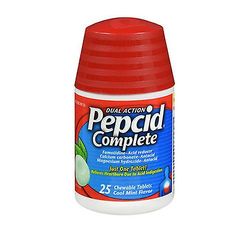 J & J Sales Logistics Co J & J Myyntilogistiikka Co Pepcid Complete Tabletit, Cool Mint 25 kielekkeet (pakkaus 3)