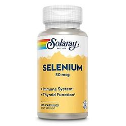 Solaray Selenium, 50 mcg, 100 kapselia (1 kpl pakkaus)
