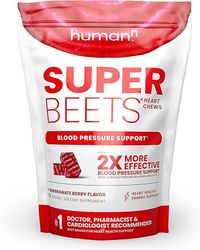 HumanN SuperBeets sydän pureskelee 60 laskea