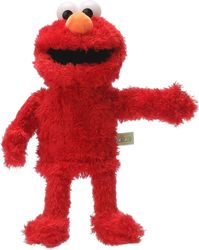 Lertenys Elokuva Pehmeä täytetty Seesami Street Cookie Monster Puppet, Punainen Hirviö