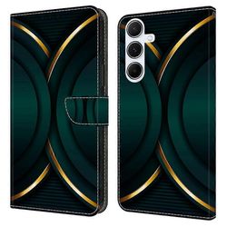 Samsung Galaxy A36 5G / A56 5G -kotelolle 3D-kuvioinen PU-nahkainen lompakon puhelimen kansi jalustalla Monivärinen Style H