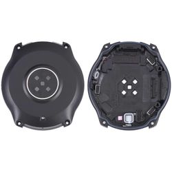 Takakotelon kansi lasilinssillä Samsung Galaxy Watch 42mm SM-R810: lle Musta