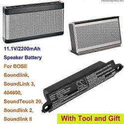 Aoui Cameron Sino -akku BOSE Soundlink 2, SoundLink 3, SoundTouch 20,404600,Soundlink,, Soundlink II