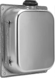 Ruostumattomasta teräksestä valmistettu 7 litran polttoainesäiliö Webasto pysäköintilämmittimen auton kuorma-auton moottorille