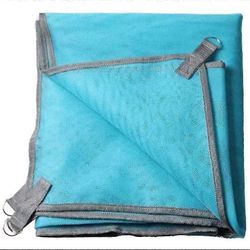 Hiekka ilmainen rantamatto Huopa vedenpitävä tuulenpitävä mattohuopa piknik camping outdoor tapahtuma helppo puhdistaa pölynesto 200 * 200cm1pcsblue