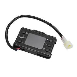 Eberspacher Webasto -dieseleille 12V / 24V ilmanlämmitin LCD-näytön kytkin 4 painiketta LCD-näytön kytkin + kaukosäädin