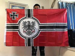 TAIVASLIPPU Saksan keisarikunta DK Reichin lippu 90x150cm korkealaatuinen polyesteri roikkuva lippu Saksan lippu banneri koristeluun P20250110342 S...