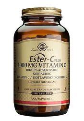 Solgar Ester-C Plus 1000 mg C-vitamiini tabletteja, 180