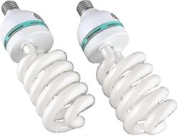 Sarja 2 x 135W E27 päivänvalon valokuvauslamppu Photo Studio Video Daylight Bulb 220V 5500K (2kpl)