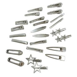 24kpl tähtihiusklipsi hiusneula muoti hiusbarrettes sivuotsatukka ankannokkaklipsi ostoksille päivittäiseen käyttöön matkahiuskoristeet Monivärinen