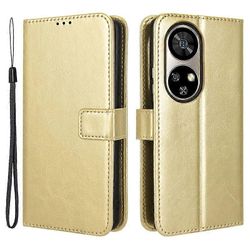 Ulefone Note 17 Pro -matkapuhelinkoteloille Anti-drop nahkainen lompakon kansi Monivärinen Gold