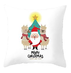 Witdreamer Santa Claus Series dekorative pudebetræk pudebetræk 21