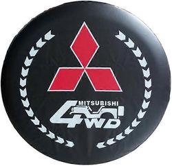 Automaattiset vararengassuojat Mitsubishi Pajero V73(V77) 2008-2011 vararengassuojaan, vedenpitävä, pölytiivis, 15-tuumainen