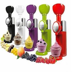 Ismaskine Den store boss Swirlio, frossen frugt Blød server dessert maker