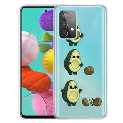 König Taske mobiltelefonbeskytter til Samsung Galaxy A32 5G etui Cover Bag Cases Gennemsigtig