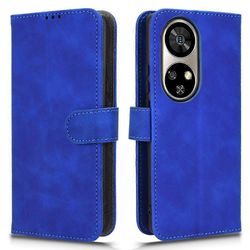 Ulefone Note 17 Pro Case Skin-Feel Wallet PU nahkainen puhelimen kansi Monivärinen Blue