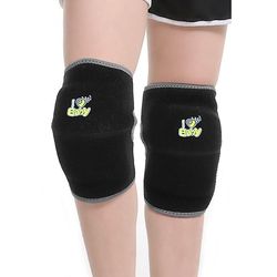 Kids knæ puder danse yoga tennis knæ støtte brace sport gym knæpude børn træning polstret svamp knæ beskyttelse 03 M