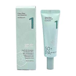 Numbuzin No. 1 Clear Filter Sun Essence 50ml SPF50+ PA++++ K Beauty UUSI